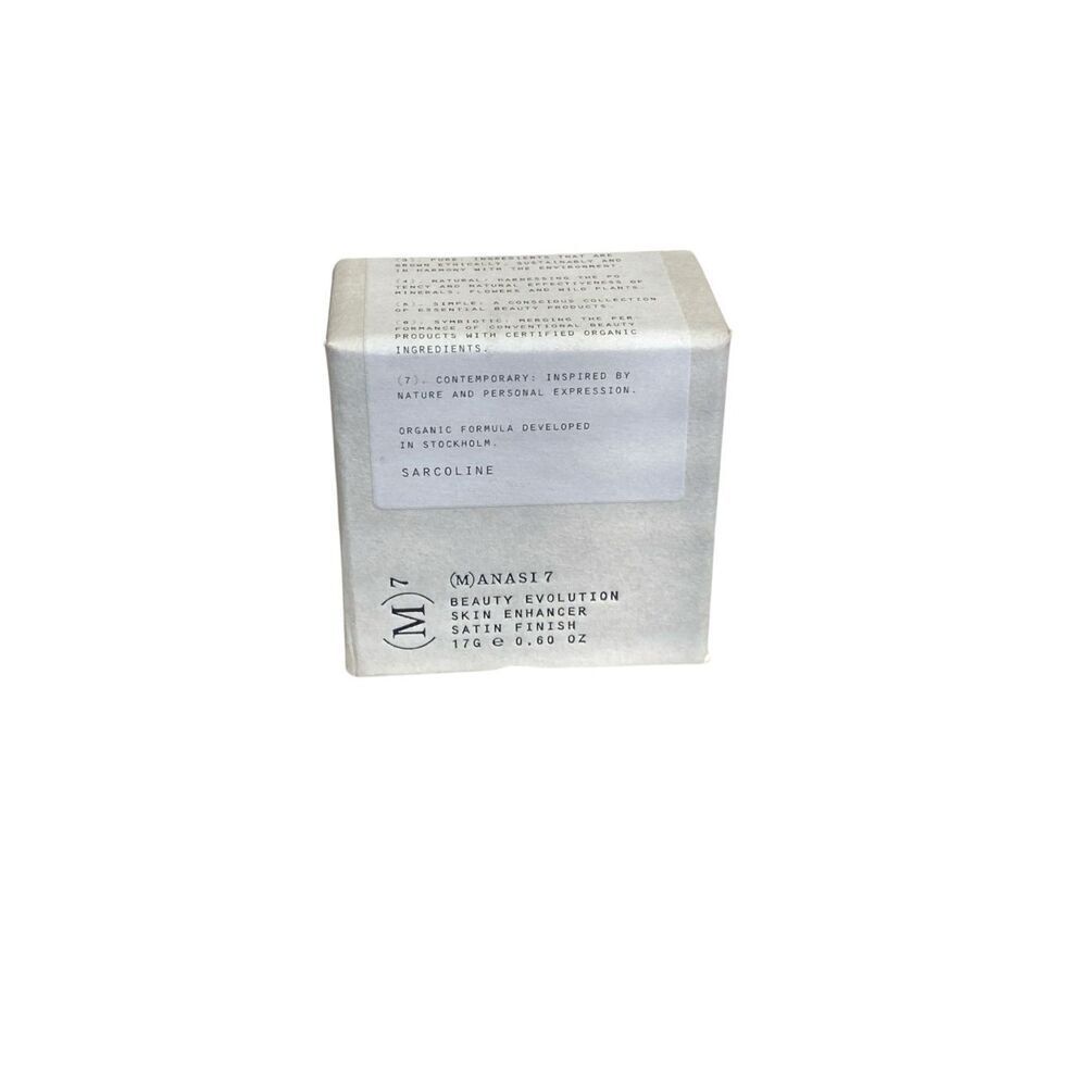 Manasi 7 Beauty Revolution Skin Enhancer Satin Finish in Sarcoline New Sealed